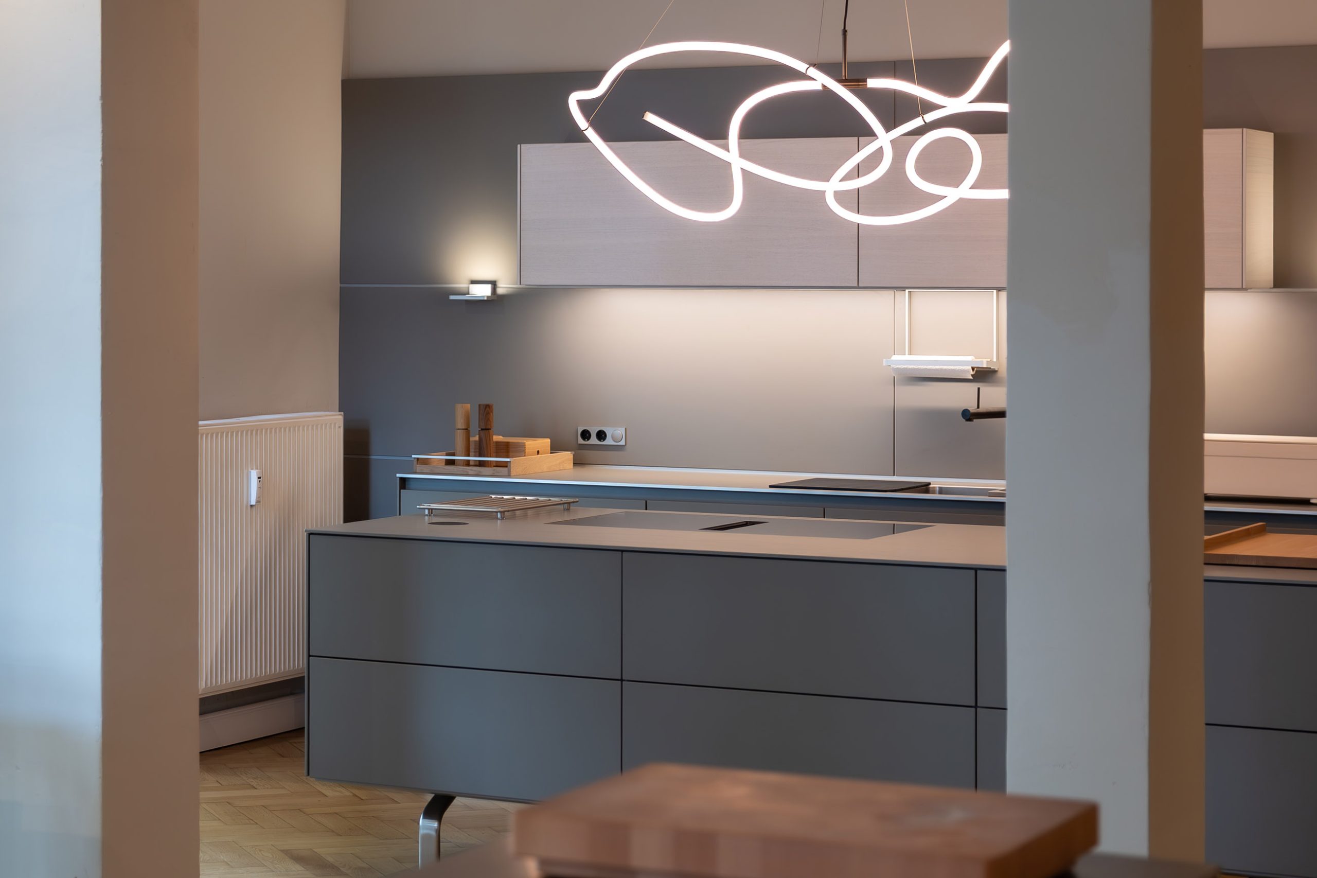 bulthaup Küche im Showroom Hamburg Eppendorf – b3 Scandinavian look